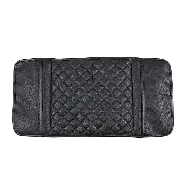 صندوق مسند ذراع مركز السيارة غطاء واقي ، ملحقات جلدية داخلية للمدافع ، أرض من Rover Defender 90