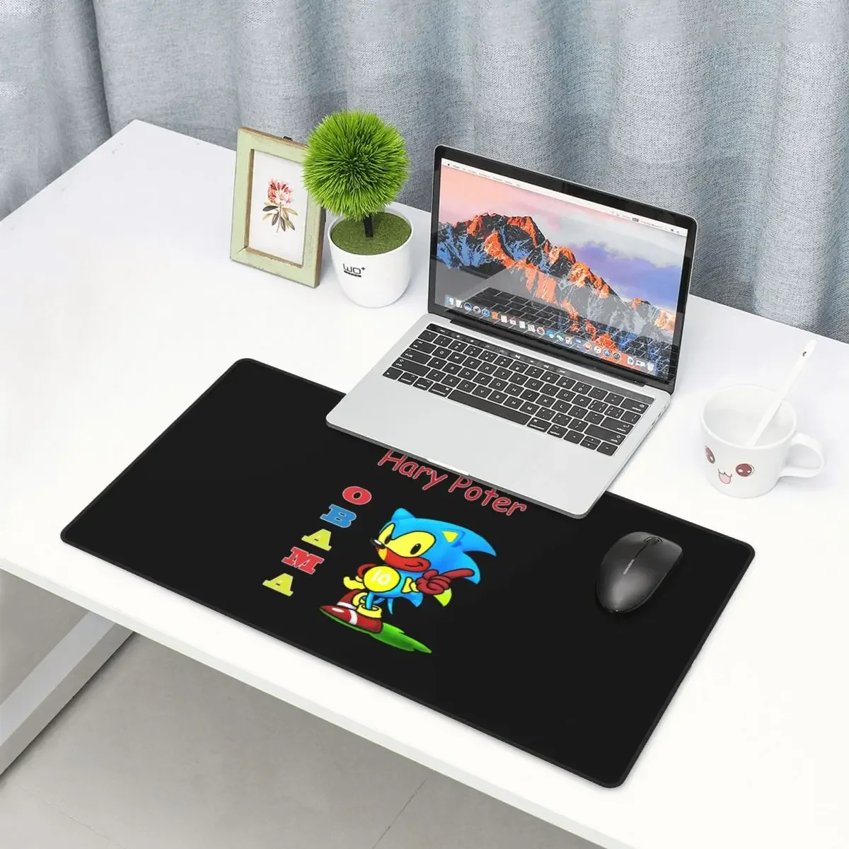 Large Mouse Pad Obama Backpack Gamer PC Laptop Mats Keyboard Carpet Computer Gaming Office Accessories Desk Mat