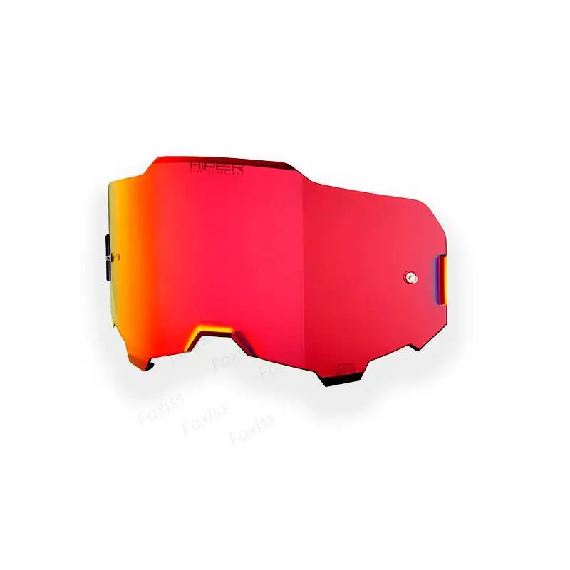 6 Color 100 Goggle Replacement Lens Glasses HiPER Mirror Lens Moto Dirt Bike Goggles Motocross Cycling DH Safety Glasses image 4