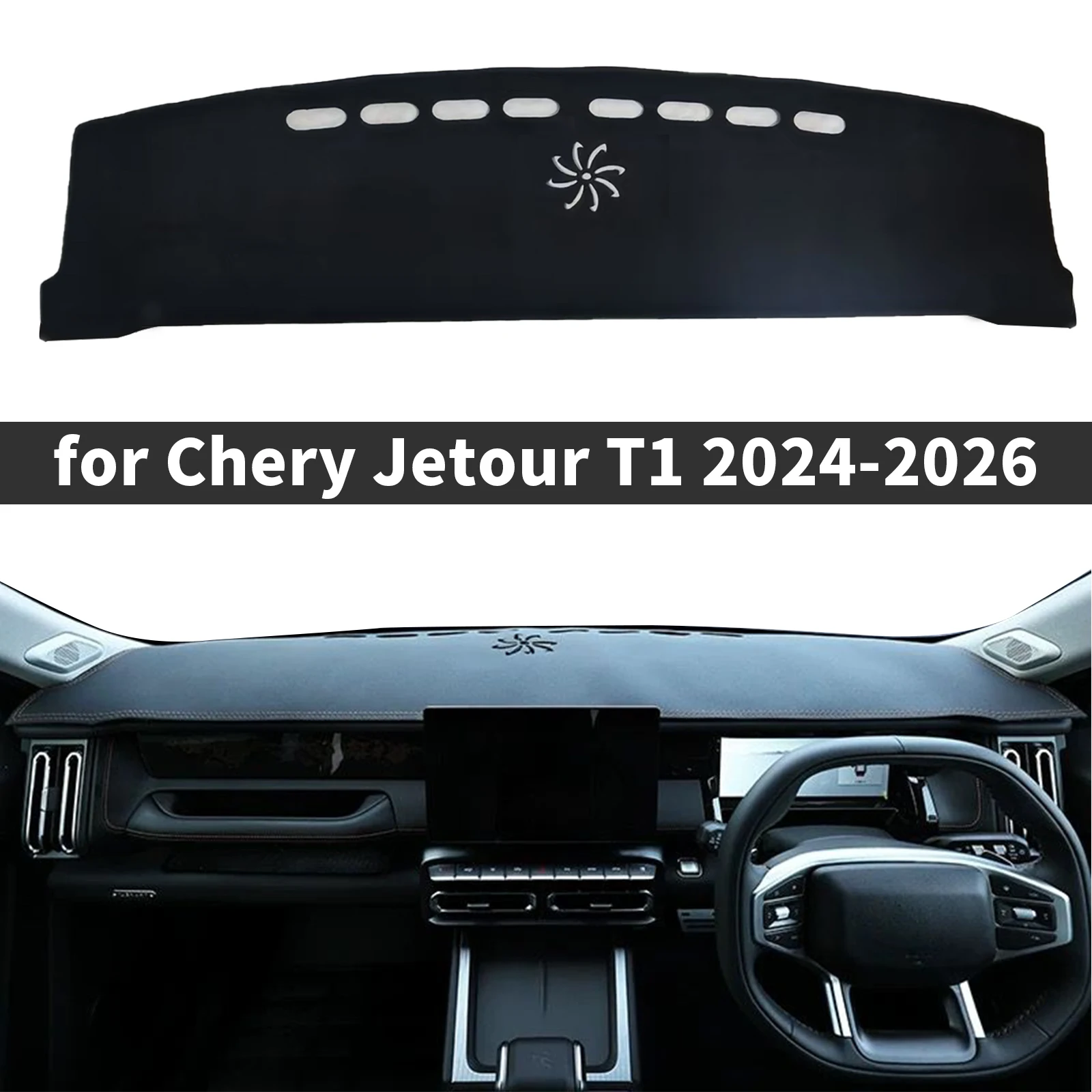 

fit for Chery Jetour T1 2024 2025 2026 Car Dashmat Dashboard Cover Pad Sunshade Protective Carpet Accessories Dash Mat