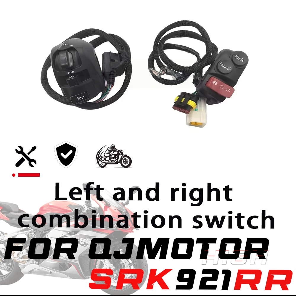 Left Right Control Combination Switch Assembly For QJMOTOR SRK921RR