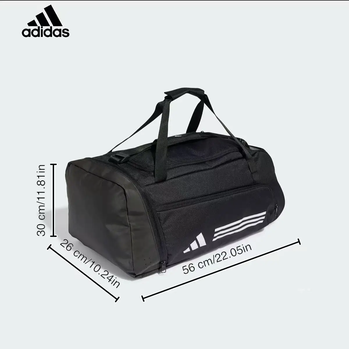 Adidas Unisex Waterproof Large Capacity Duffle Bag Gym Fitness Training Shoulder Crossbody Outdoor Travel Casual Handbag IP9863
