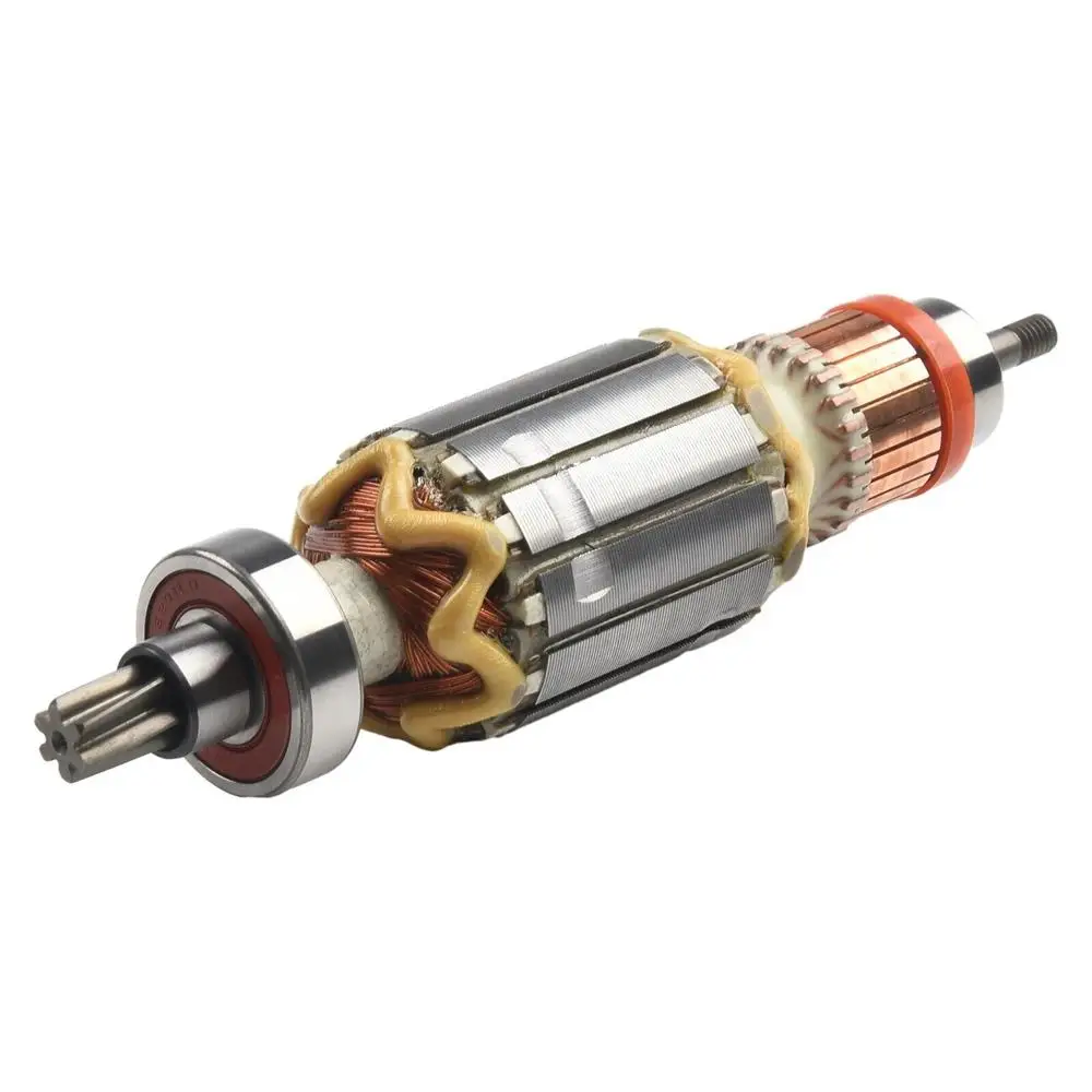 220V-240V Electric Hammer Armature Rotor 513888-4 Suitable for Makita HR4003C HR4013C Power Tool Accessories