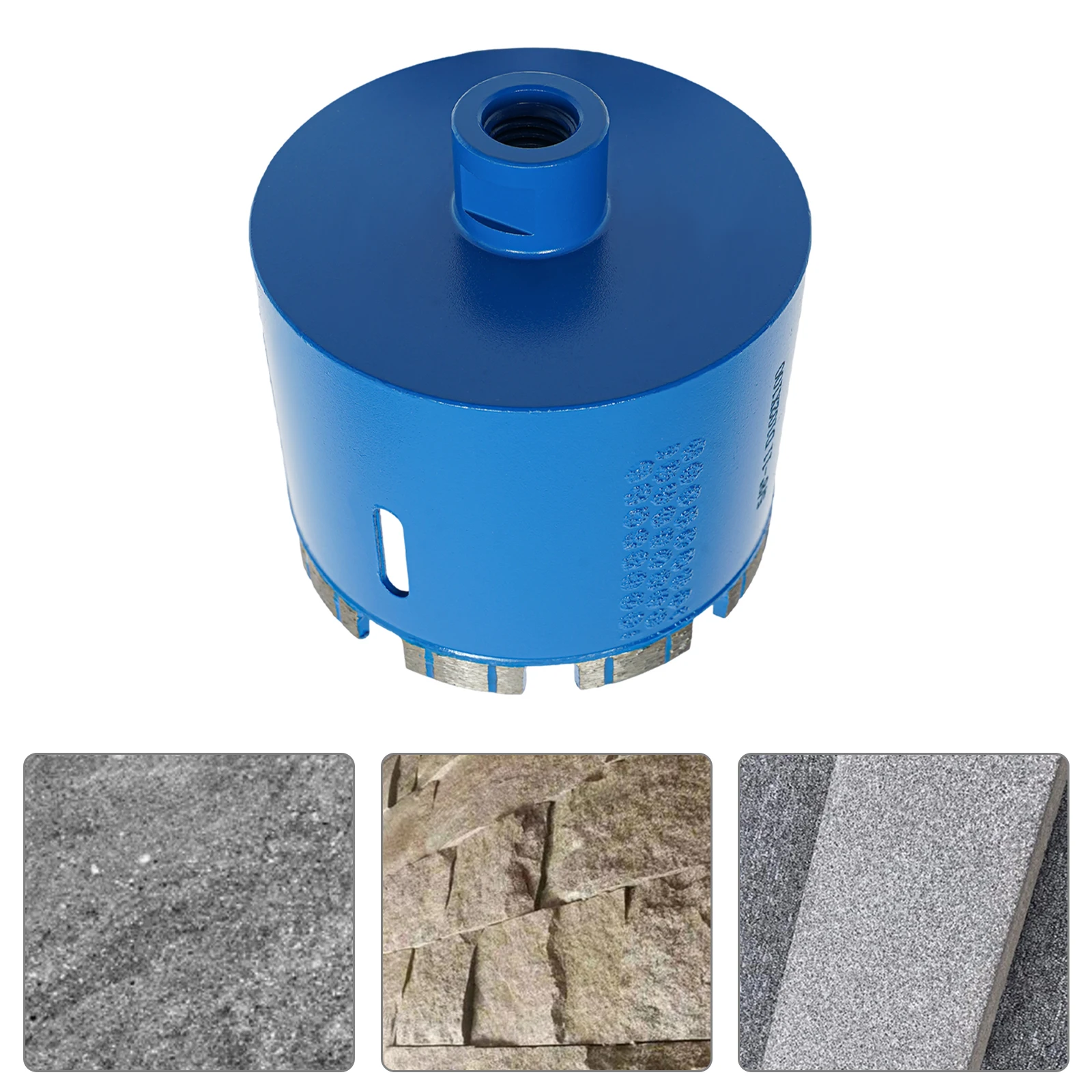 60-70 мм открывалка для синего мрамора, алмазная кольцевая пила, колонковое сверло для мрамора, гранита, кирпича, плитки, керамического сверления бетона, инструменты «сделай сам»