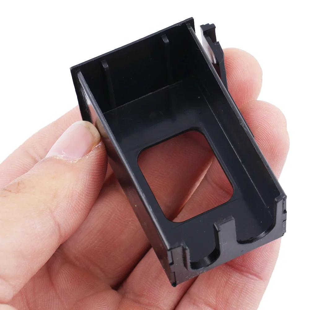 Suporte de bateria preto para substituição de guitarra acústica, 9V ABS Battery Box, Pickup Parts, 555x28.5x19mm