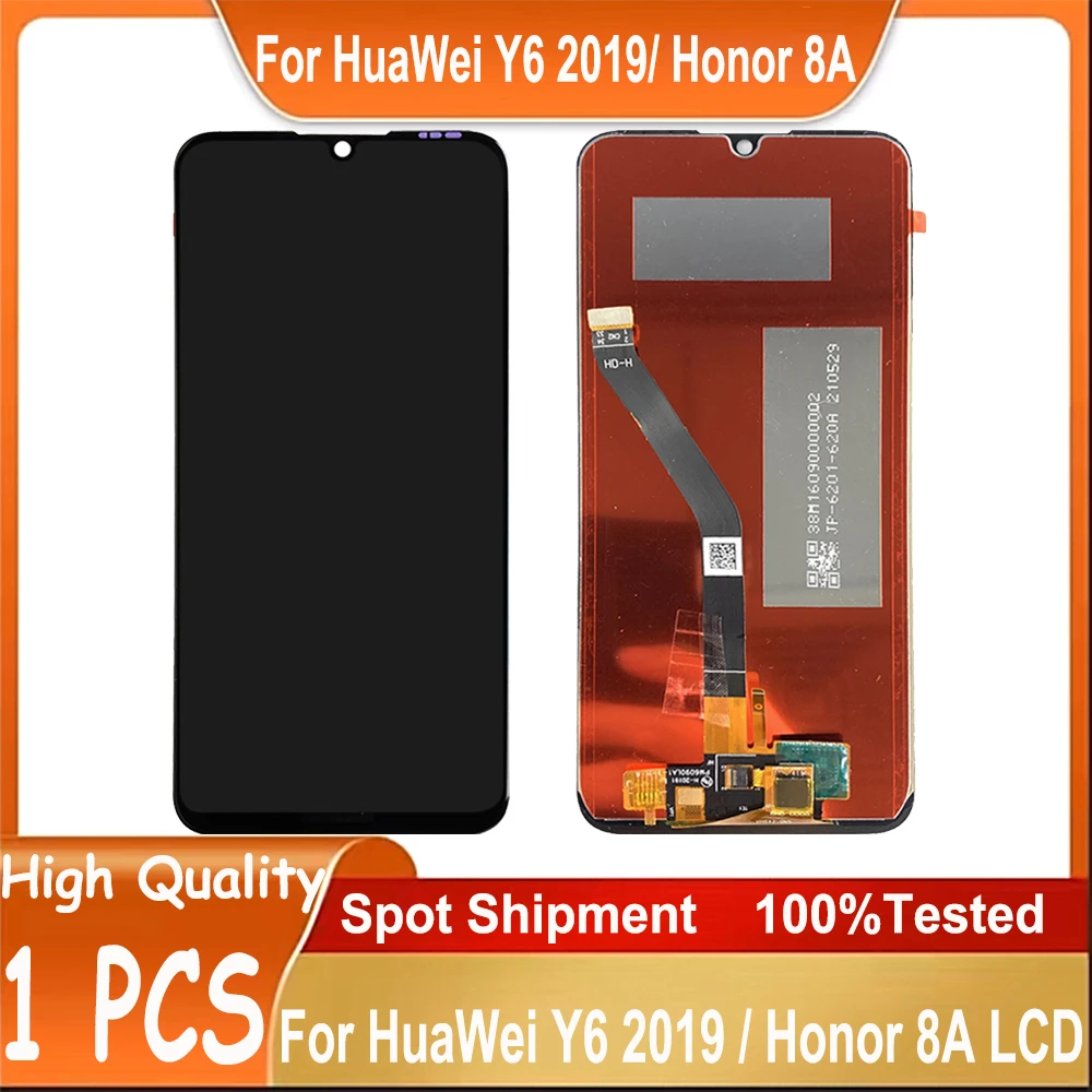 Test Original For Huawei Y6 2019 LCD MRD-LX1F LX1 LX3 DIsplay Touch Screen Digitizer For Honor 8A Y6 Prime 2019 LCD Parts