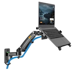 New NB F150 Gas Spring 17-35 inch LED TV Wall Mount Monitor Holder Ergonomic Mount Arm Max. VESA 100*100mm Loading 3-12kgs