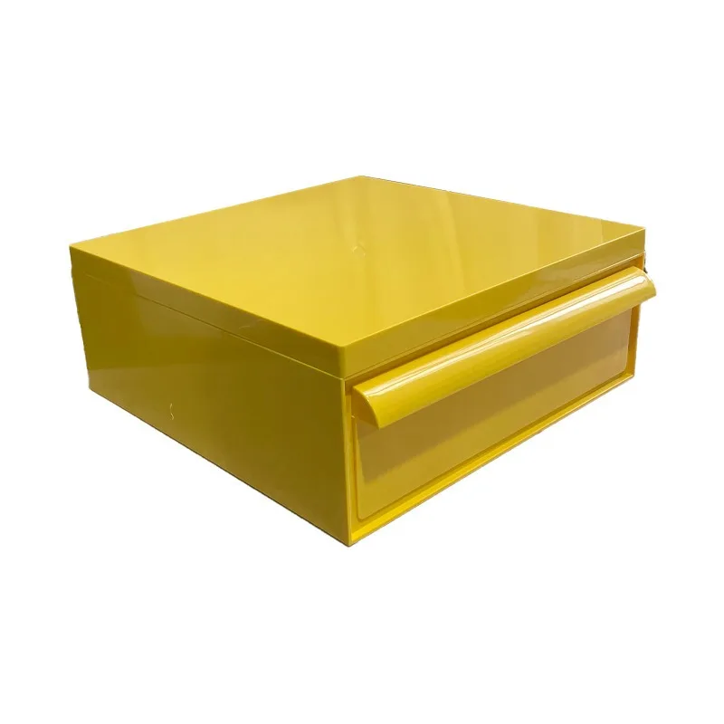 Simple and versatile bedside table, household Internet celebrity ins wheel removable mini side