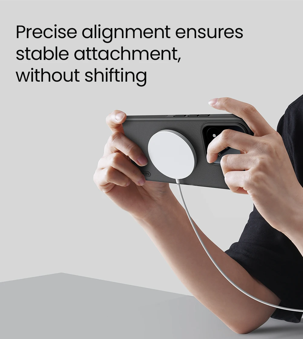 Für Xiaomi 17 Max Hülle NILLKIN Passgenaue Hülle für Xiaomi 17 Max Hochwertige Super Frosted Shield Hülle Matte PC-Abdeckung – Detail 9