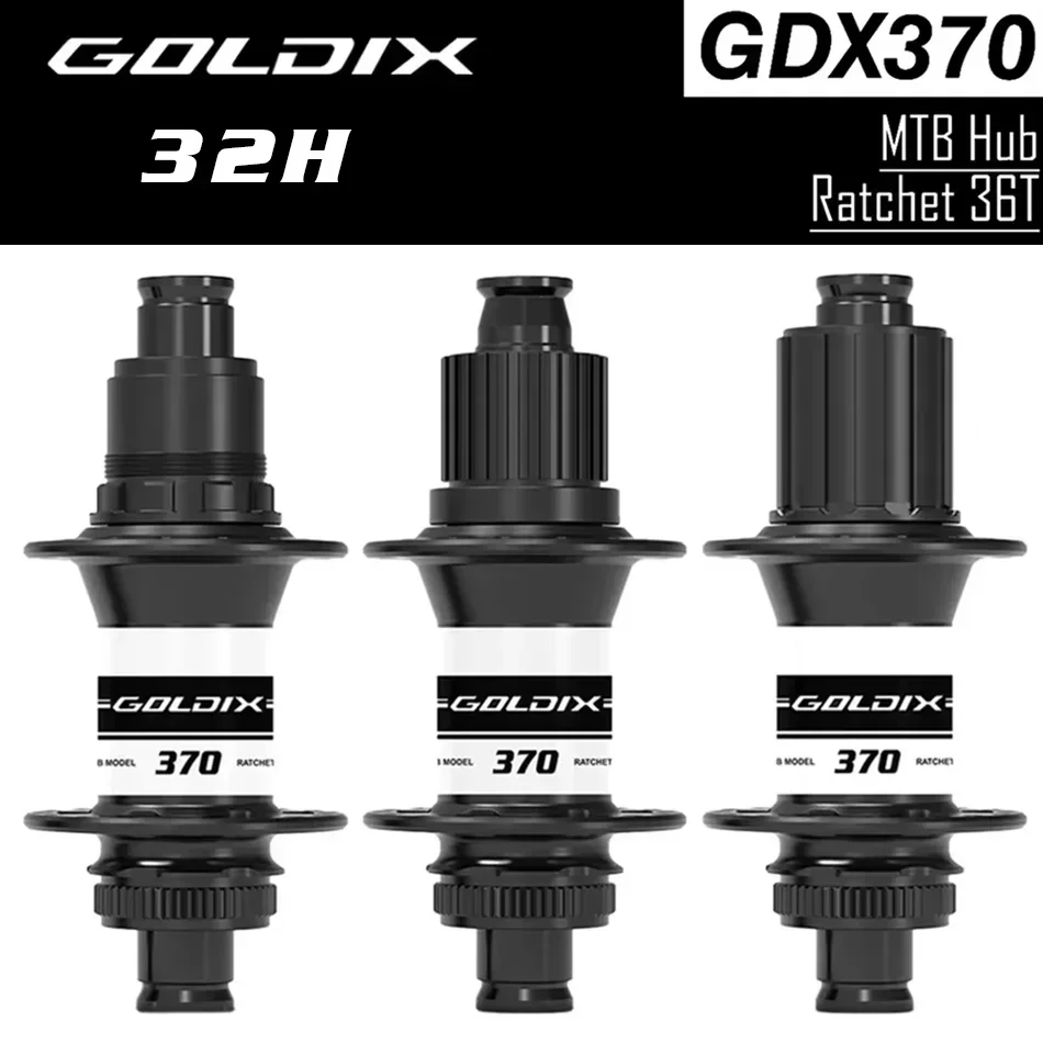 

GOLDIX M370 BOOST Ступица MTB 32H J-образный герметичный подшипник 36T Трещотка с центральным замком Дисковый тормоз для HG/MS/XD