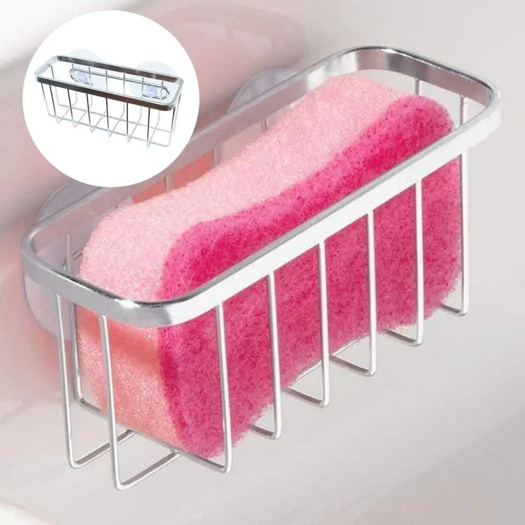 Kitchen Sponge Holder for Kitchen Sink Sponge Holder Brush Holder Dish Cloth Hanger Hanging Kitchen Sink Organizer