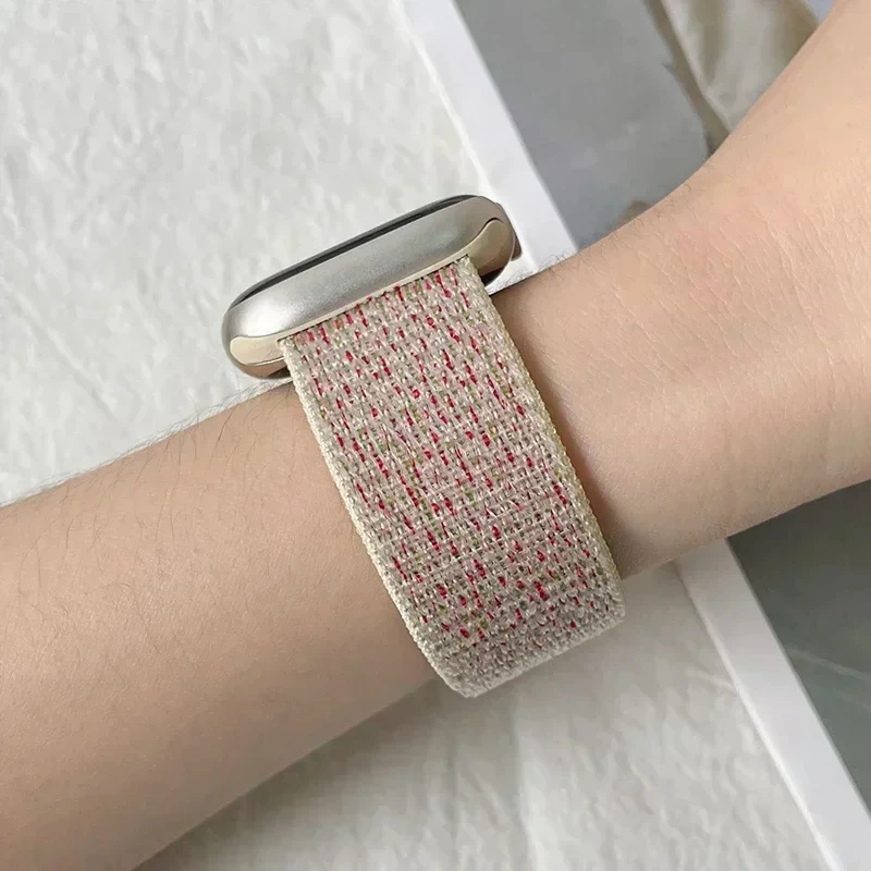 الأشرطة الموقع الرسمي لساعة أبل الفرقة 46-45-44-40-41-42 ملم سوار كوريا iwatch سلسلة 11 10 8 9 7 6 5 SE Ultra2-3 49 ملم