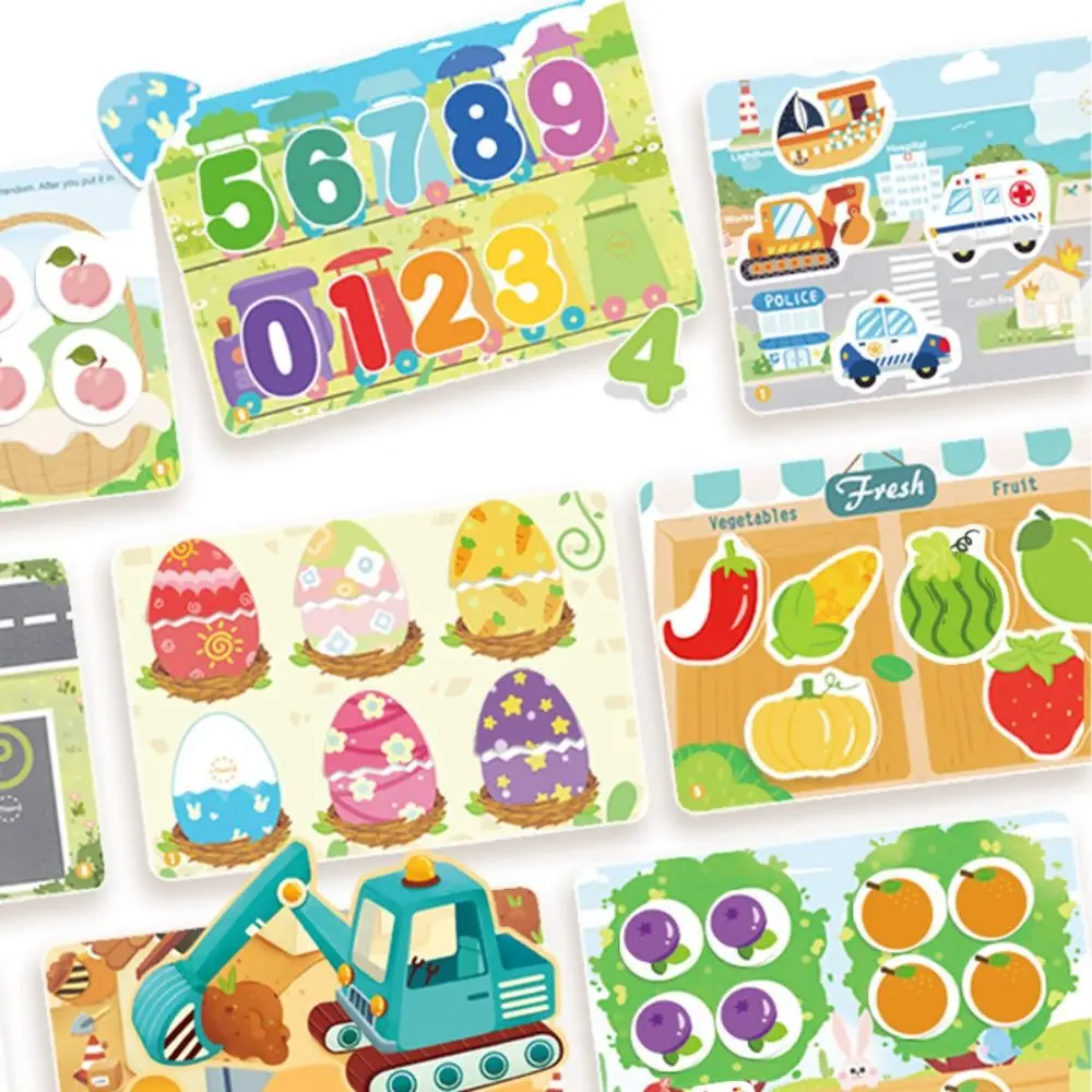 

Enlightenment Book Animals Tail Baby Cloth Book Sound Paper Educational Kids Cloth Book Soft Cartoon Puzzle Cloth Book Infan