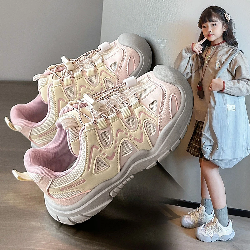 2025 خريف جديد أحذية الأطفال النسخة الكورية أحذية رياضية حذاء كاجوال للأطفال الطلاب المشي لمسافات طويلة في الهواء الطلق #4
