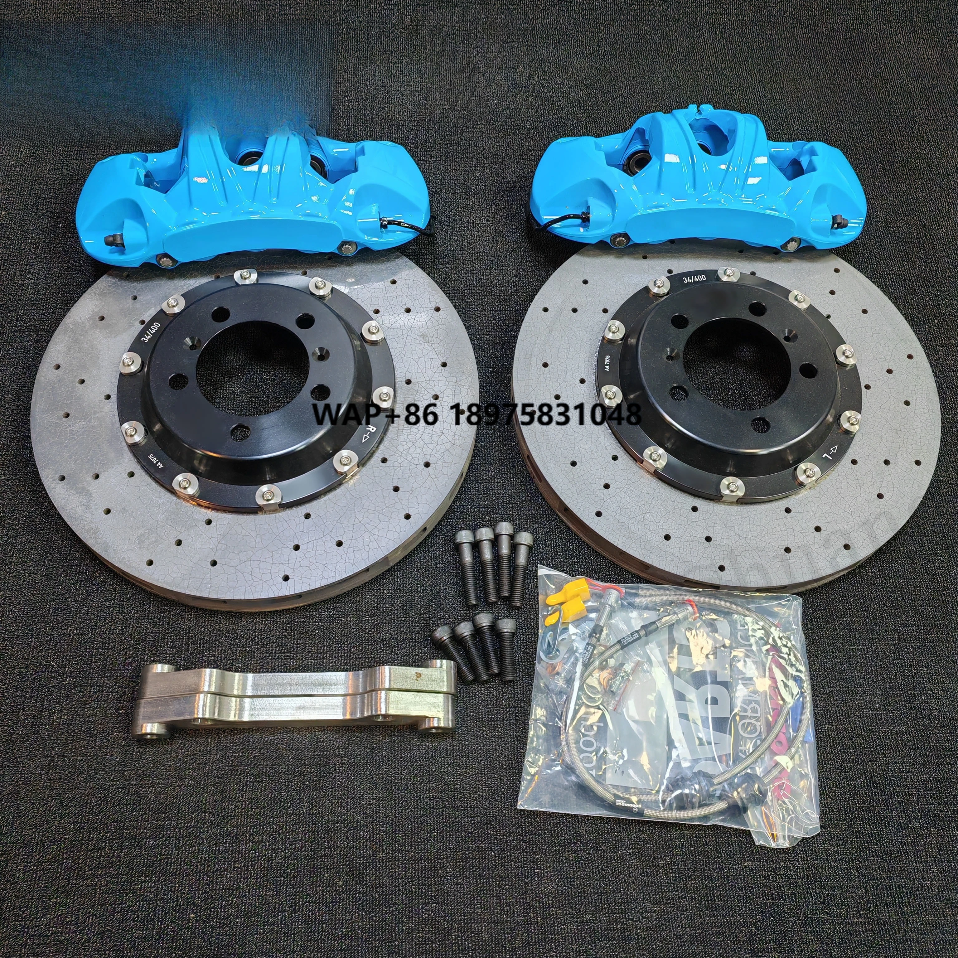 RS 993 992 718 GTS Brake Calipers Carbon Ceramic Brake Discs High Performance 330 mm 355 mm 380 mm