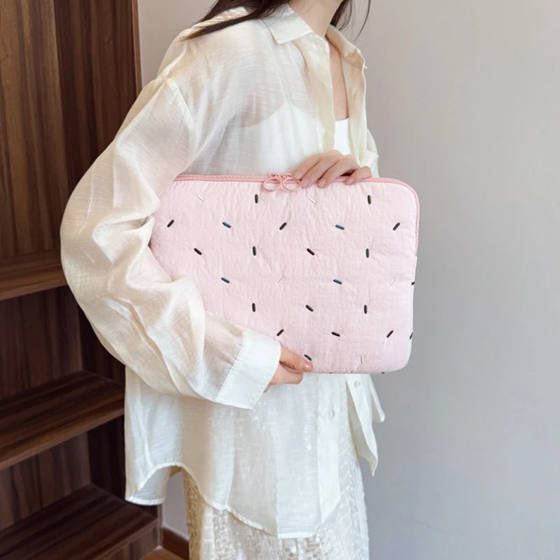 Unique Designed Laptop Bag for Xiaomi Lenovo Dell Notebooks, Sleek MacBook Tablet Sleeve, Shockproof Portable Pouch