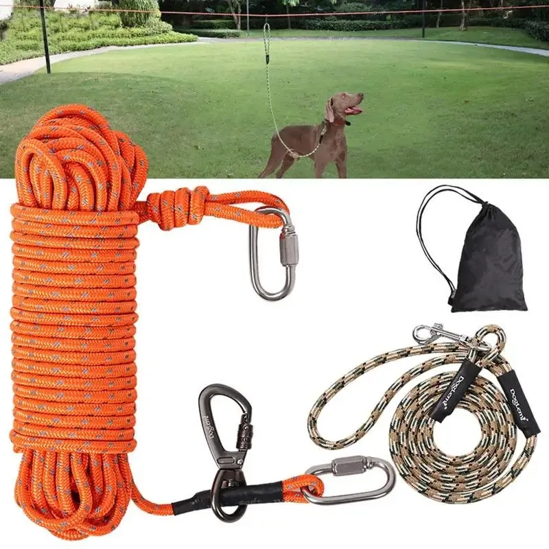 Long Dog Leash Reflective Dog Training Line Walking Lea-sh With Lock Buckle Versatile Reliable Dog Le-ash Pet Supplies Product