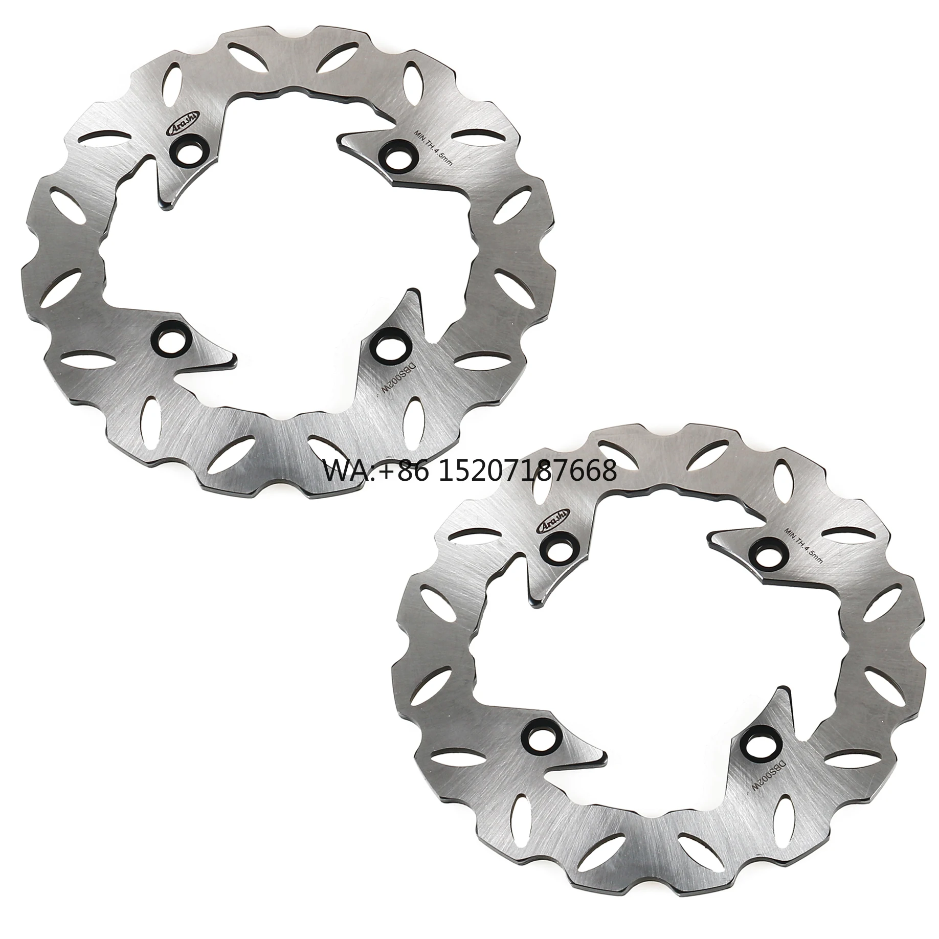Motorcycle Brake Disc for HONDA CB400 CB400N  HORNET CBR600F SPORT XR650L NX650 Dominator Floating Brake Disc Rear Rotor