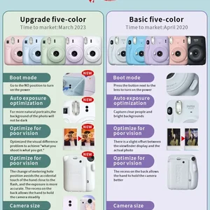 Fujifilm - Fotoğraf Makinesi Anında, Instax Mini 12 Fotoğraf Rolü, Pembe, Siyah, Gri, Beyaz, Mor, mavi, Benzersiz 8 en çok satılan-lomography-film-no. 4