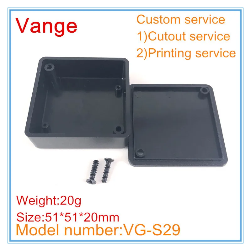 Vange electronics enclosure box 51*51*20mm ABS plastic project box