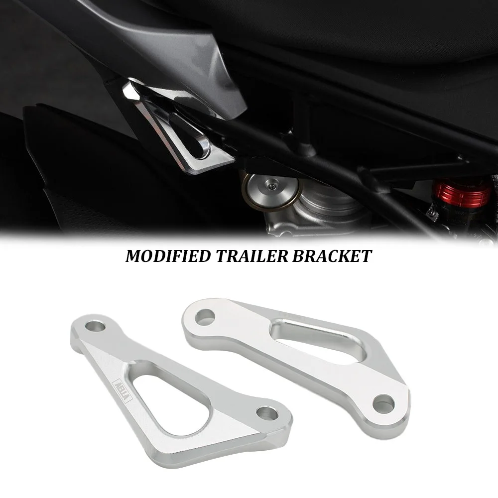 

For BMW S1000RR 2019-2023 S1000R 21-2023 Motorcycle Tie Down Hooks Strap Hooks Traction Assist Mounting Bracket Lashing Bracket