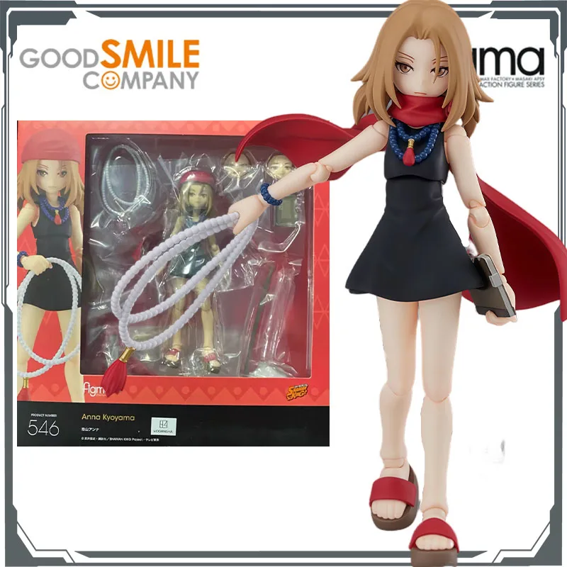 

GSC Original Figma Shaman King Anna Kyoyama 140mm Anime Action Figures Toys for Boys Christmas Gift Collectible Model Ornaments