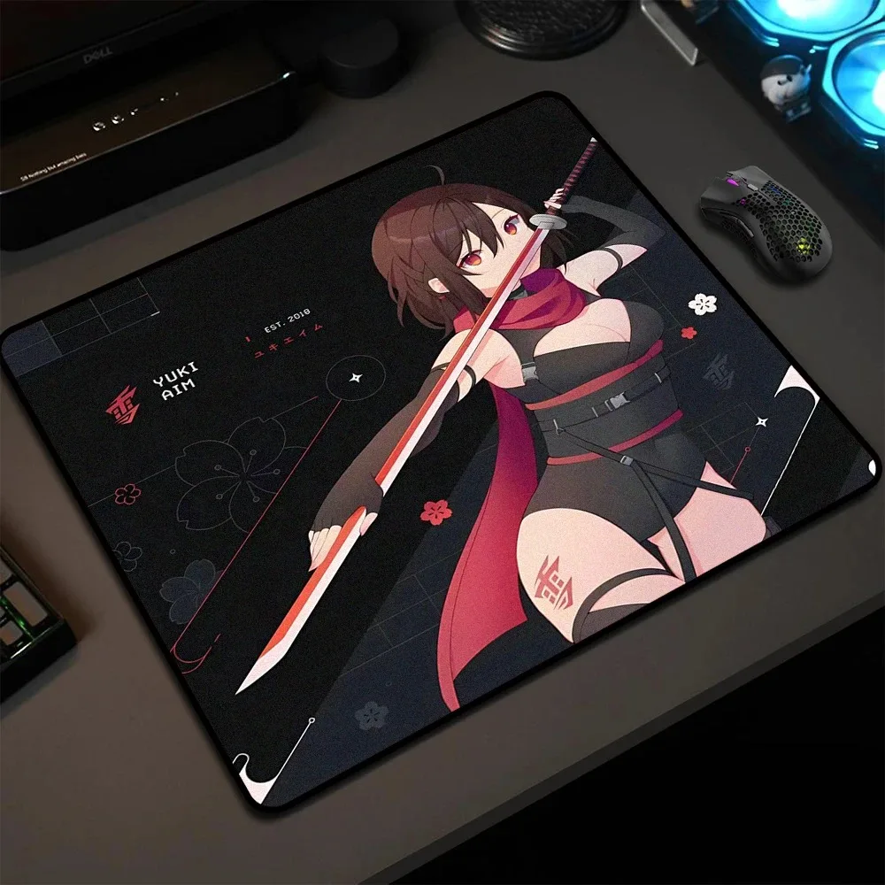 Yuki Aim Premium Mouse Pad 45x40CM Speed Gaming Mousepad Locking Edge E-Sports Mouse Pad Game Professional Mause Mat Desk Mats