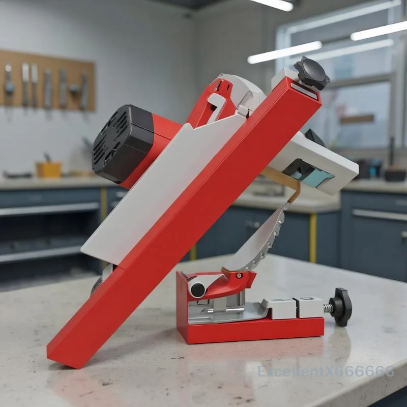 รางเลื่อยวงเดือนปรับได้ ผลิตจากอลูมิเนียมอัลลอยด์ พร้อมฐานรองสำหรับเครื่องมือตัดงานไม้