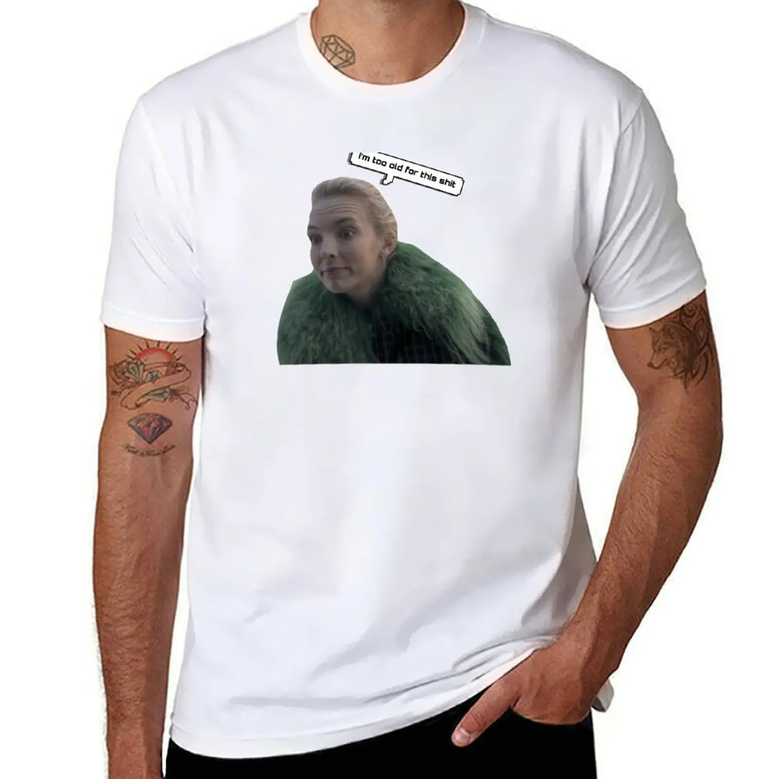 

meme villanelle T-Shirt man tshirt man t shirt graphic T-Shirt
