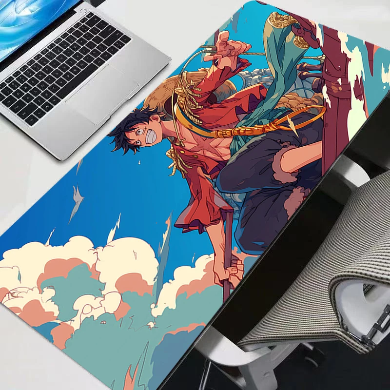 Nouveaux tapis de souris pour ordinateur, grand tapis de souris One Piece Luffy, nouveau tapis de souris gaming, grand tapis de clavier gamer, tapis de bureau PC, tapis de souris