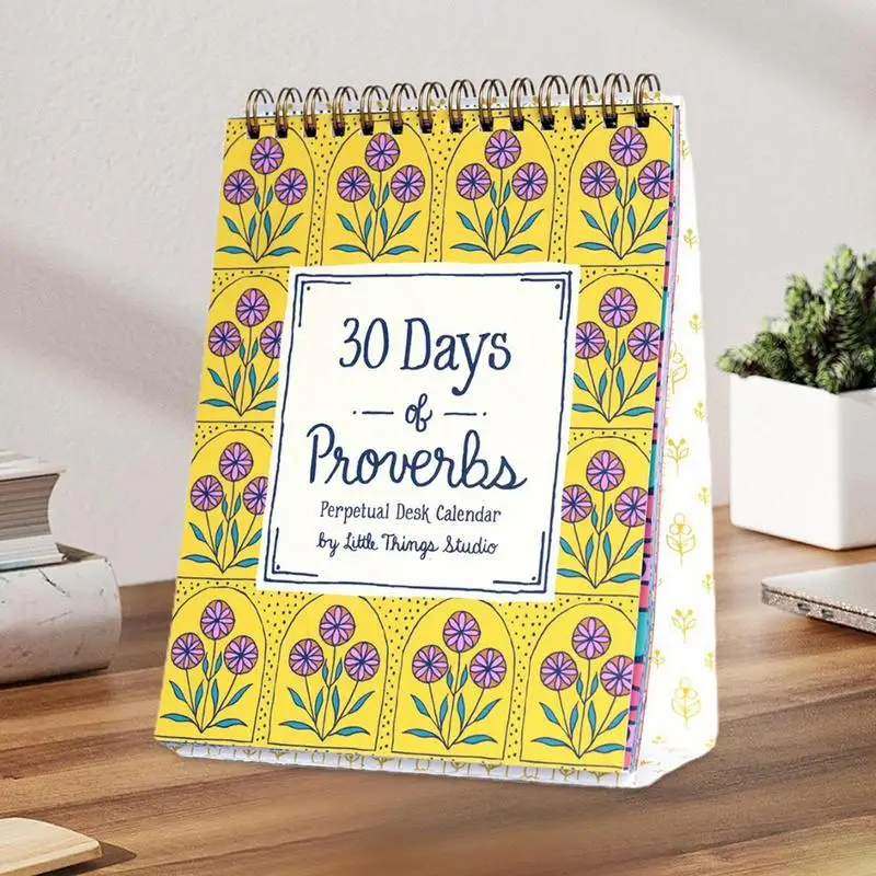 تقويم حائط ملهم، تقاويم دائمة ملهمة مع اقتباسات مكتبية، ملحقات ديكور المنزل، مخطط يومي