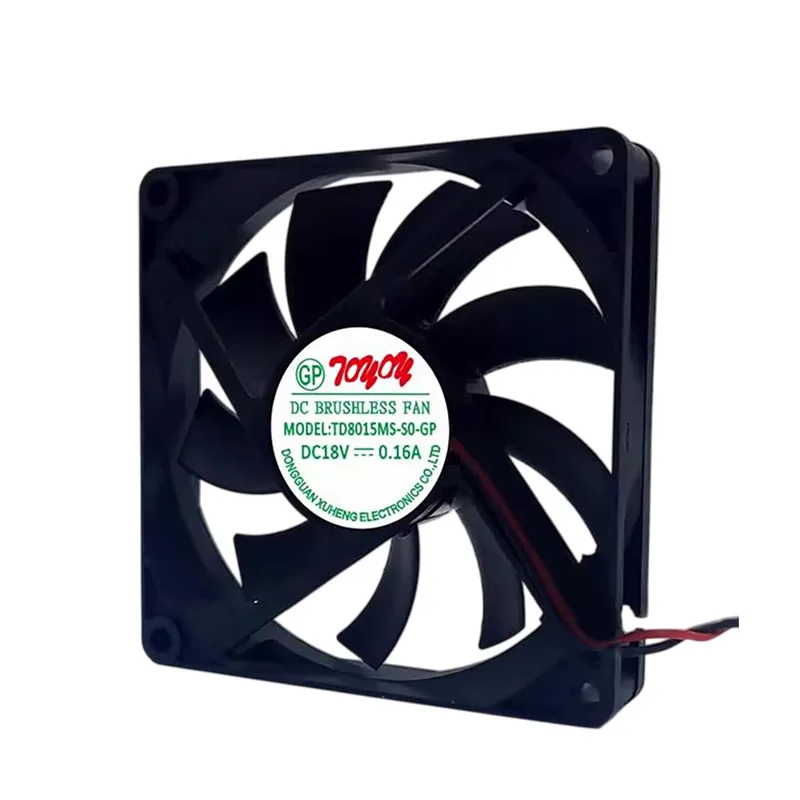 

НОВЫЙ ОРИГИНАЛЬНЫЙ TD8015MS-S0-GP 18 В 0,16 А 8015 80*80*15 мм 8 см ОХЛАЖДАЮЩИЙ ВЕНТИЛЯТОР