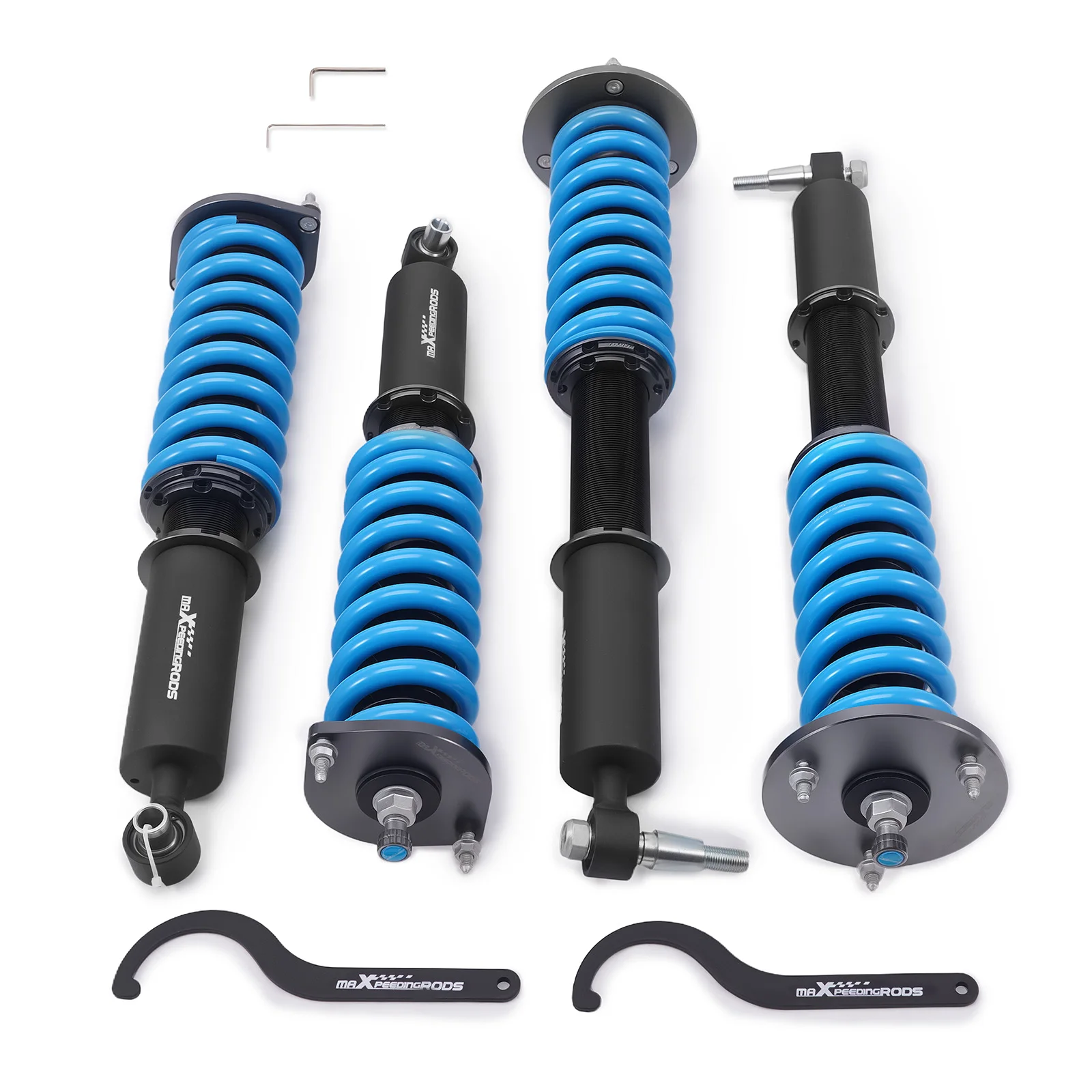 MaXpeedingrods 24 مستوى كويلوفيرس قابل للتعديل لمرسيدس بنز SL500 SL600 R230 2003-2011