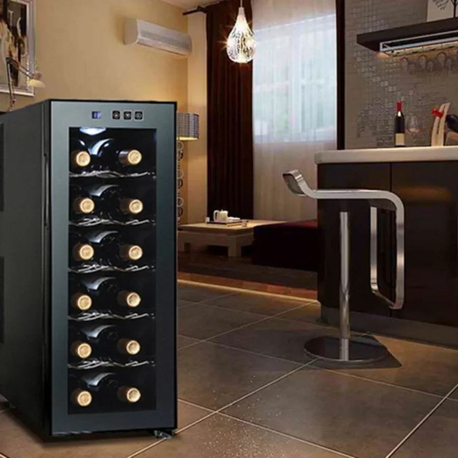 

Restaurant Wine Rack Thermostatic Single Miniature Cooler Refrigerator Storage Cube Bar Cabinet Houses Gabinete Home Furniture