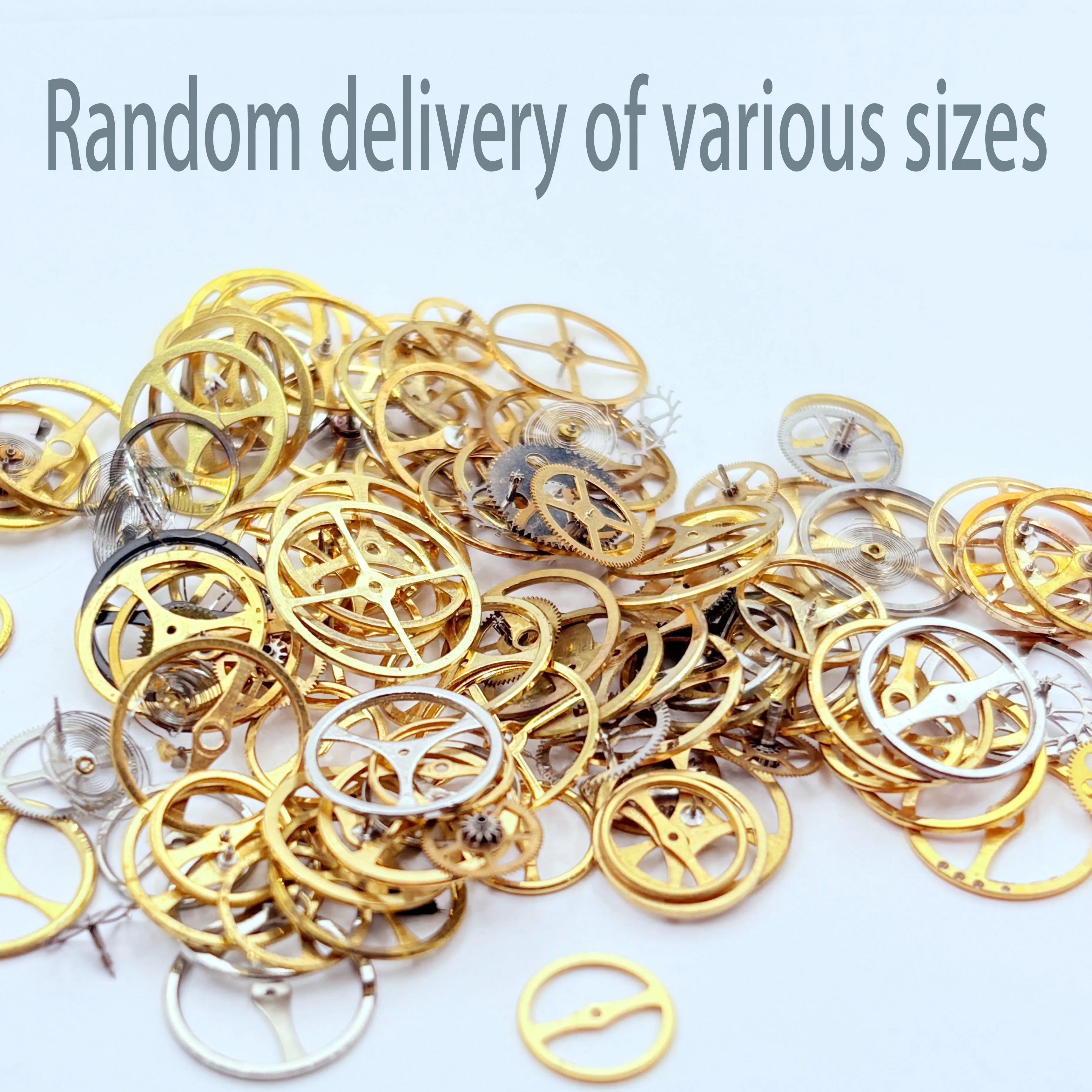 Mechanical watches, miscellaneous gears, steampunk wheel parts, insect dropper glue DIY, various sizes, randomly shipped