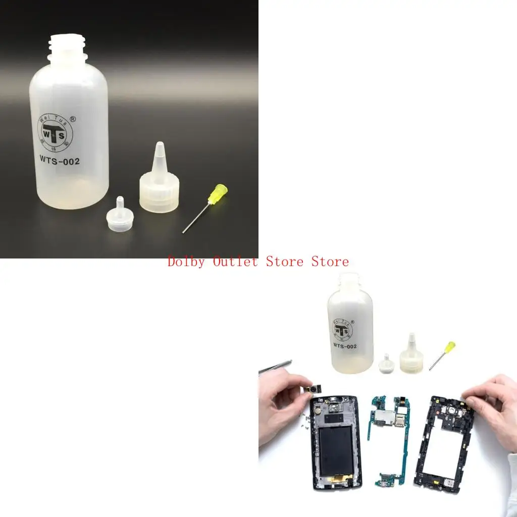 

100ml Needle Bottle Needle Tip Squeeze Bottle Tip Applicator Bottle Cleaning Liquid Bottle