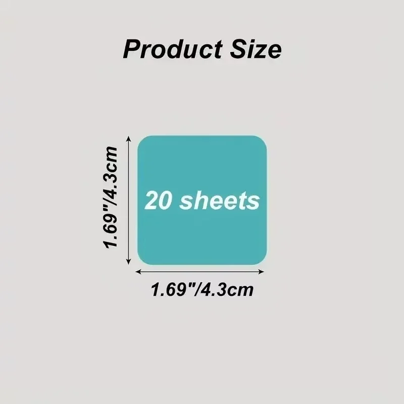 1/2/4/6bag 8 Colors Semi-Transparent Sticky Notes,Clear Removable Self-Stick Notes for and Note-Taking,Aesthetic Index Labels
