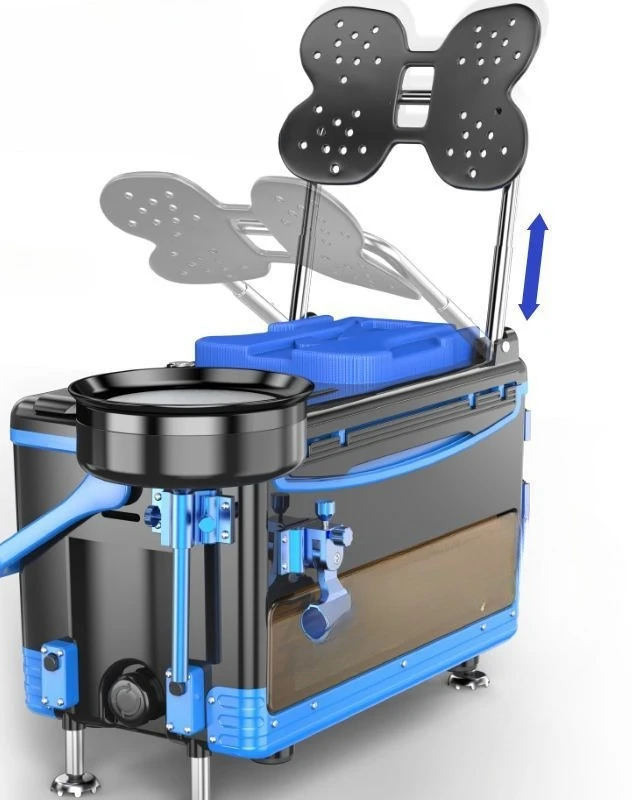 

New four-foot lifting multi-functional fishing box thermal insulation fishing box