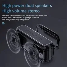 2023  Blue Tooth Speaker Dual Pairing Surround Sound Effect TF Card Music Play Built-in Microphone Hands free Call Boombox