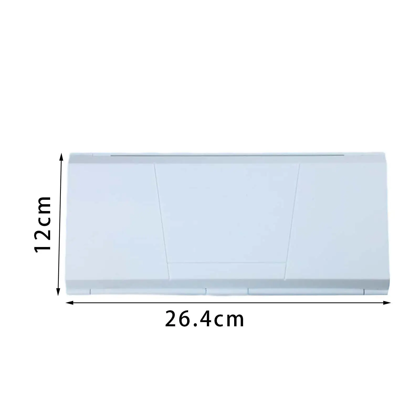 Plastic Paint Palette 24 Compartment Leakproof Tray with Cover Handle for Watercolor Gouache Oil Paint Storage Organizer Art