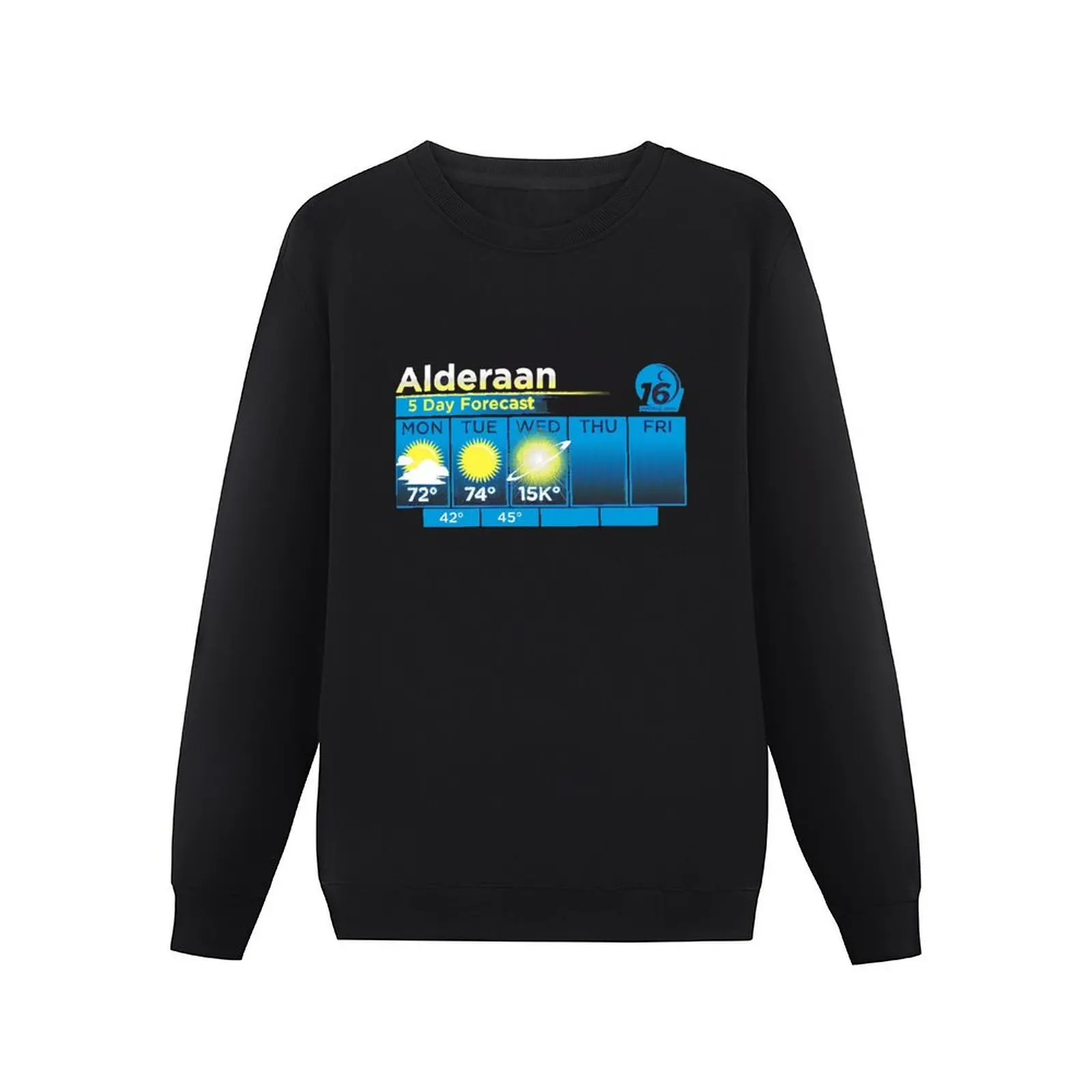 ALDERAAN 5 DAY FORECAST Classic Pullover Hoodie streetwear men hooded shirt men clothes sweatshirts