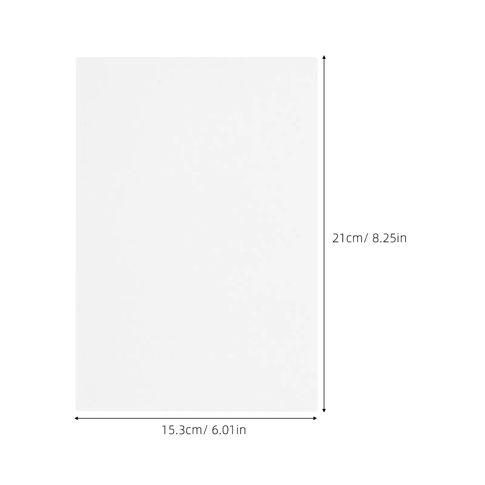 50Pcs White Blank Removable Labels 6x4 Inch Stickers for Storage Bin Organization Office Home Packing Labels for Storage Bins view 5
