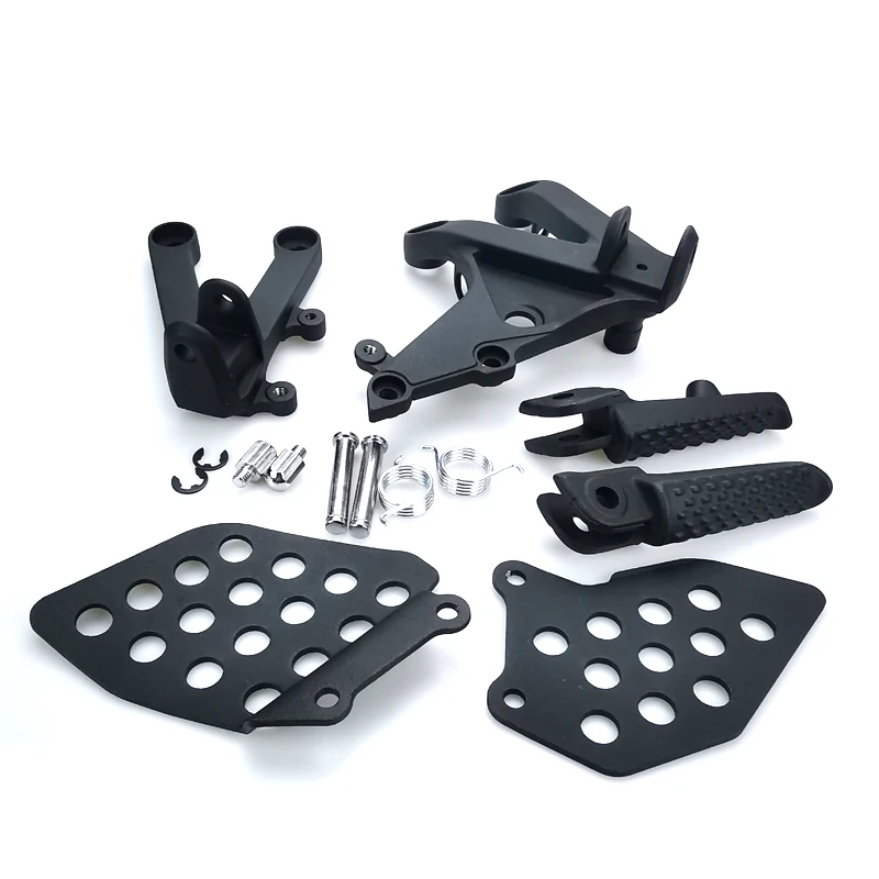 Motorcycle Front Footrest Foot Pegs Set For Honda CBR600RR CBR600 RR 2007 2008 2009 2010 2011 2012 2013 2014 2015 2016 2017 2018