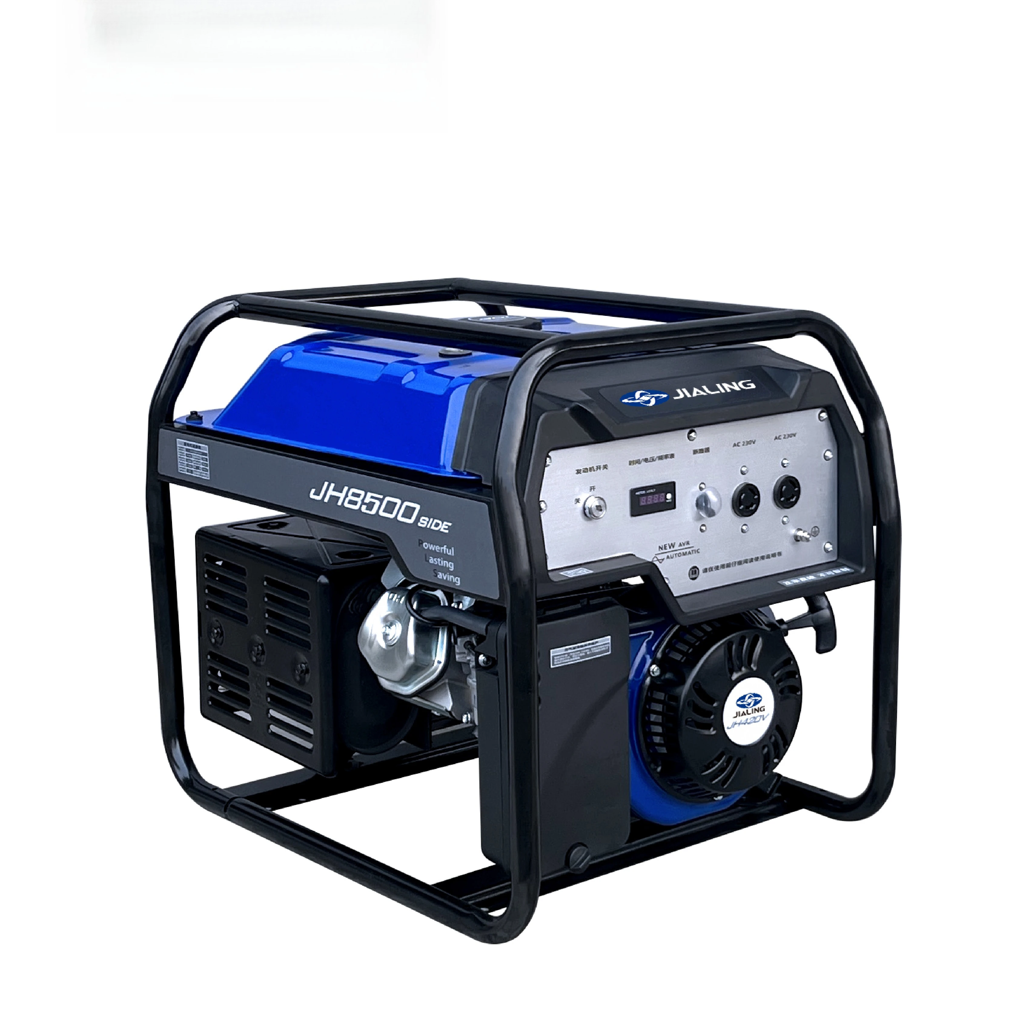 

Оптовый генератор 220 В, портативный генератор 6500 Вт, электрический запуск резервного копирования с топливным питанием