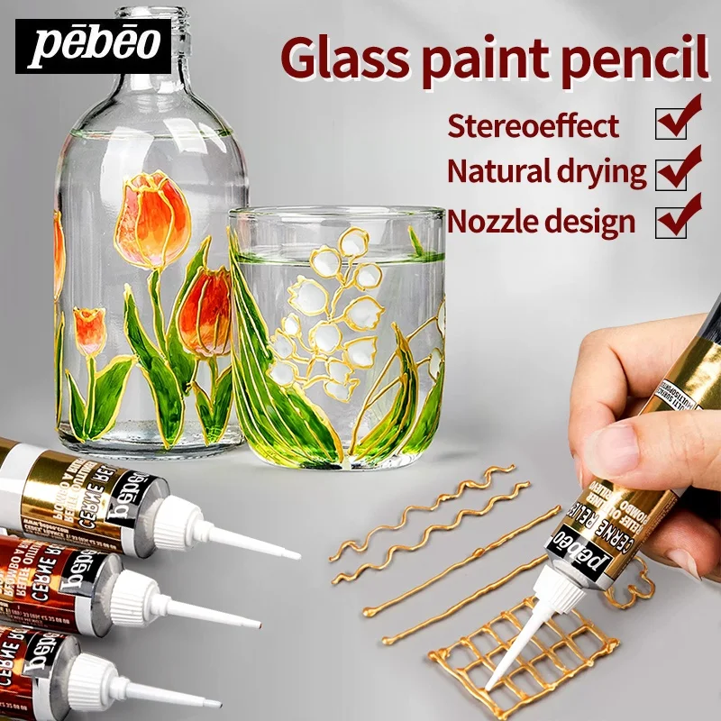 20ml Acrylic Paint Waterproof Permanent Acrylic Glass Paint 