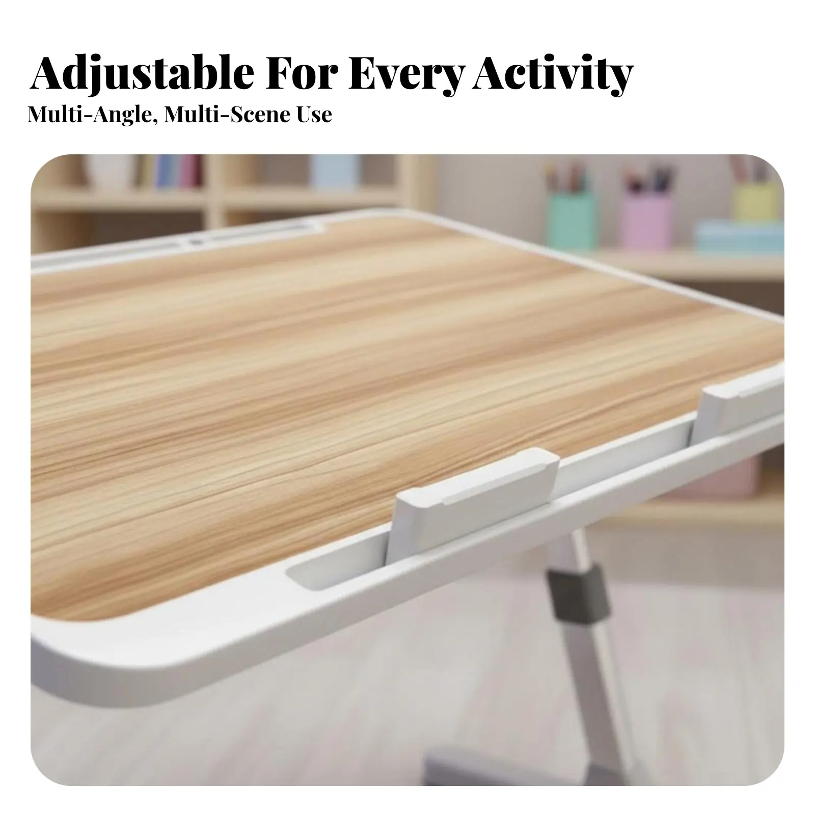 子供用折りたたみ式ブックレスト-省スペース調整可能な文学用イーゼル-丈夫な構造-学生や読者向けの多目的アイテム