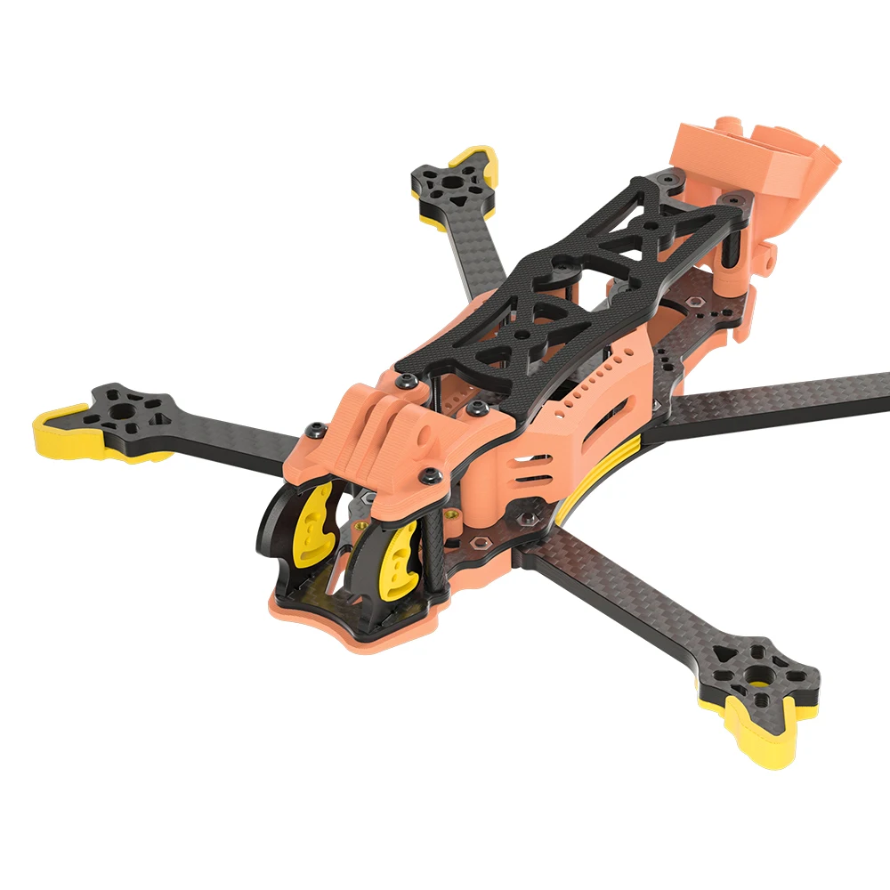 

EVA5 PM 5 Inch Carbon Fiber FPV Drone Frame Kit,227mm/230mm DC/XH Dual Models,DJI O3/O4/O4Pro/Vista Compatible,Ultra-Light 157g