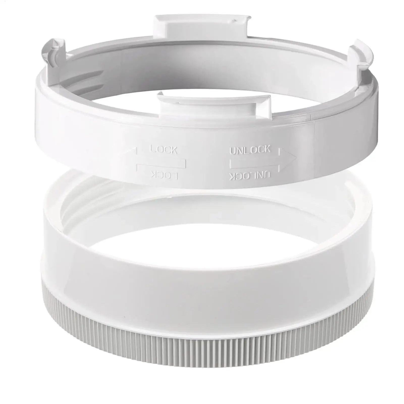 5.1/5.9 inch AC Exhaust Hose Connector AC Exhaust Hose Fitting Adapter Round Air Conditioner Exhaust Pipe Extension Connector