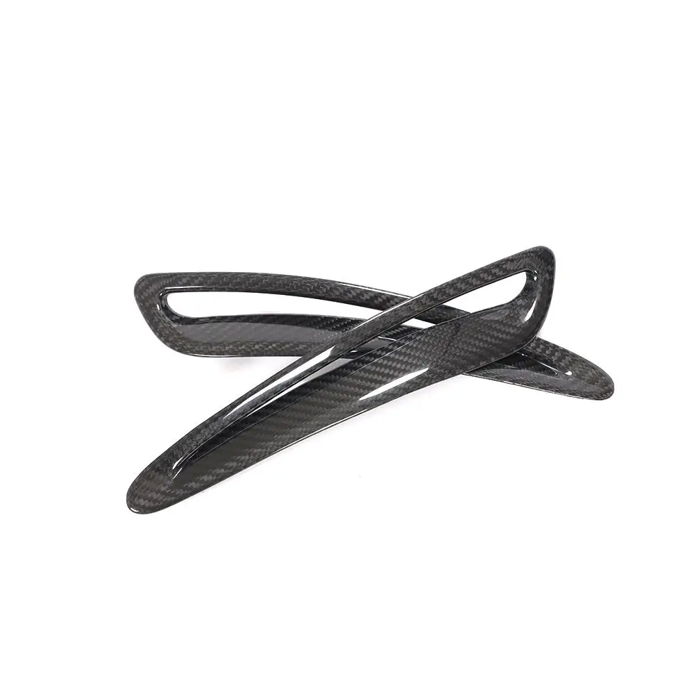 ألياف الكربون GR هود تنفيس مغرفة يغطي لتويوتا سوبرا A90 كوبيه 2 باب 2019-2021 #3