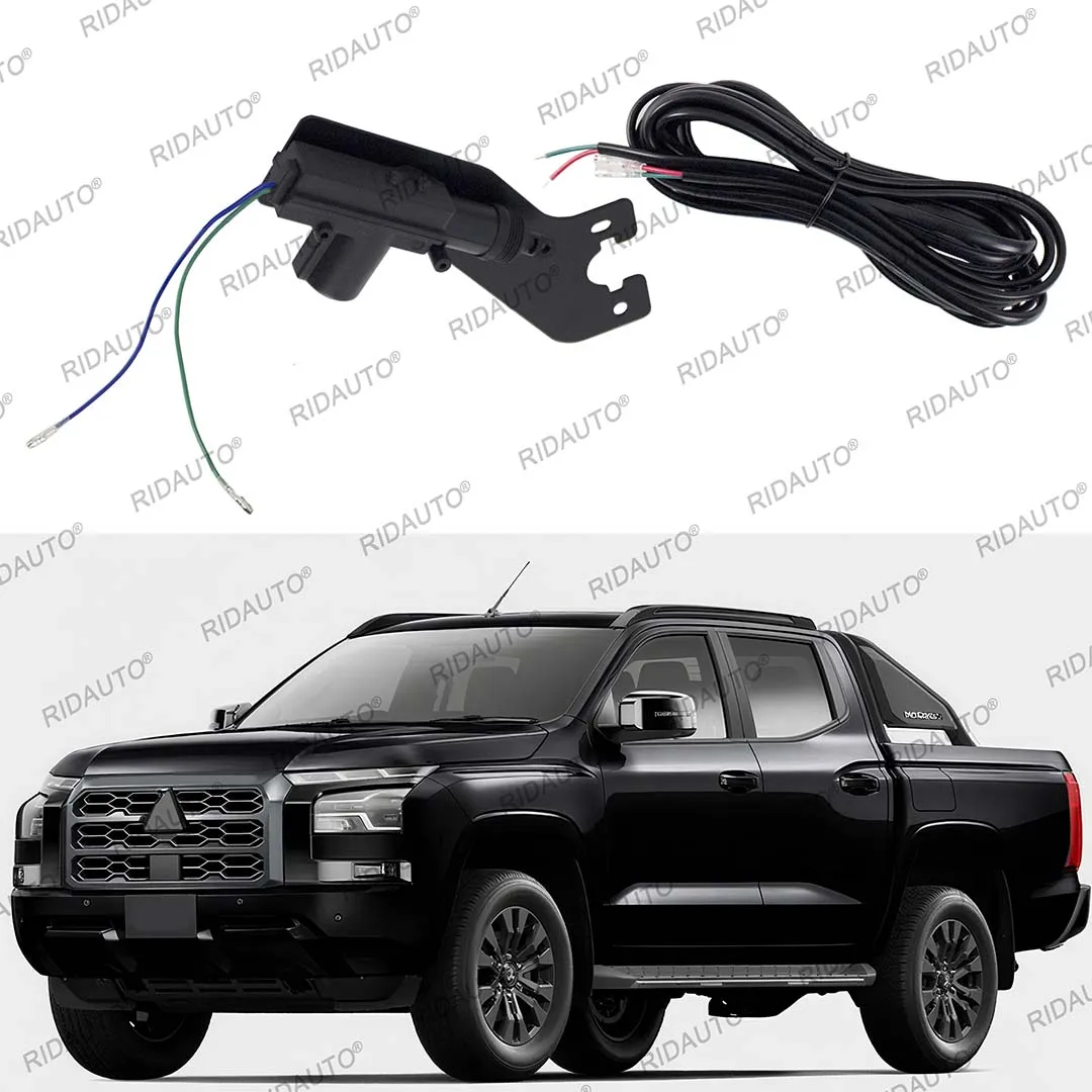 

Комплект центрального замка задних ворот, разблокировка задних ворот, электрический замок безопасности задних ворот для Triton L200 2024 2025, аксессуары для задних замков